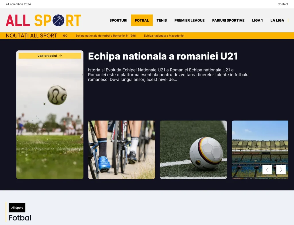 screenshot [allsport.ro] 1