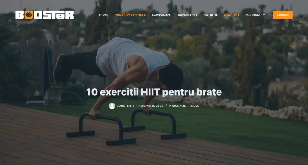 screenshot [booster.ro] featured