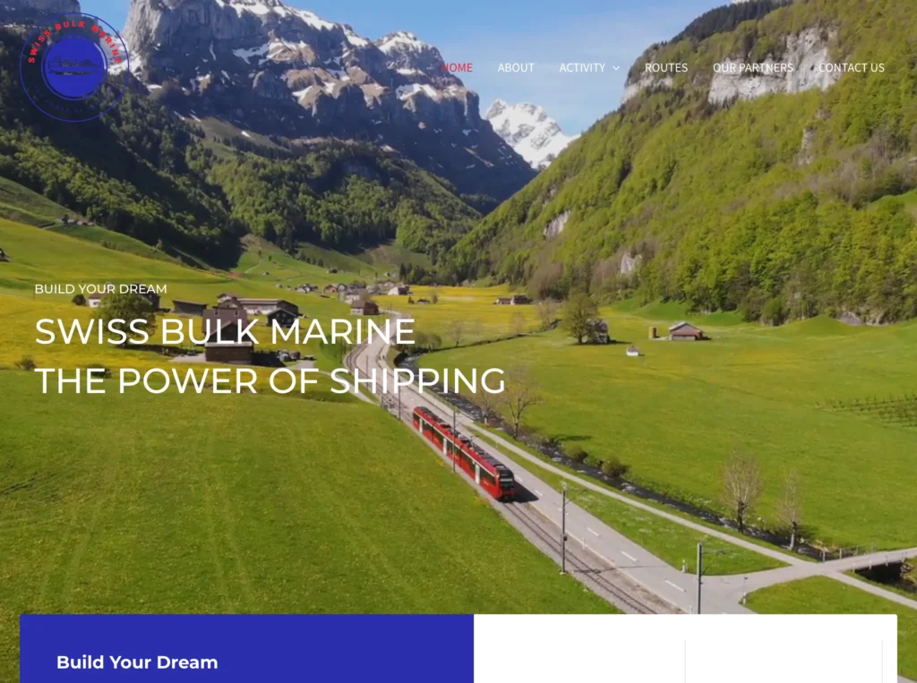 screenshot [swissbulkmarine.ch] 1