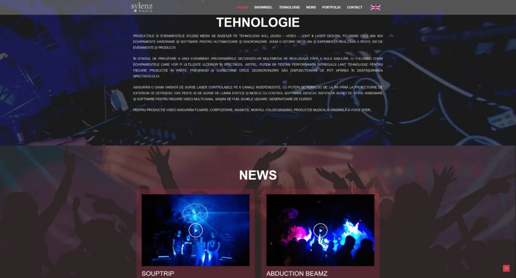 sylenz.com multimedia spectacole laser sylenz media 2